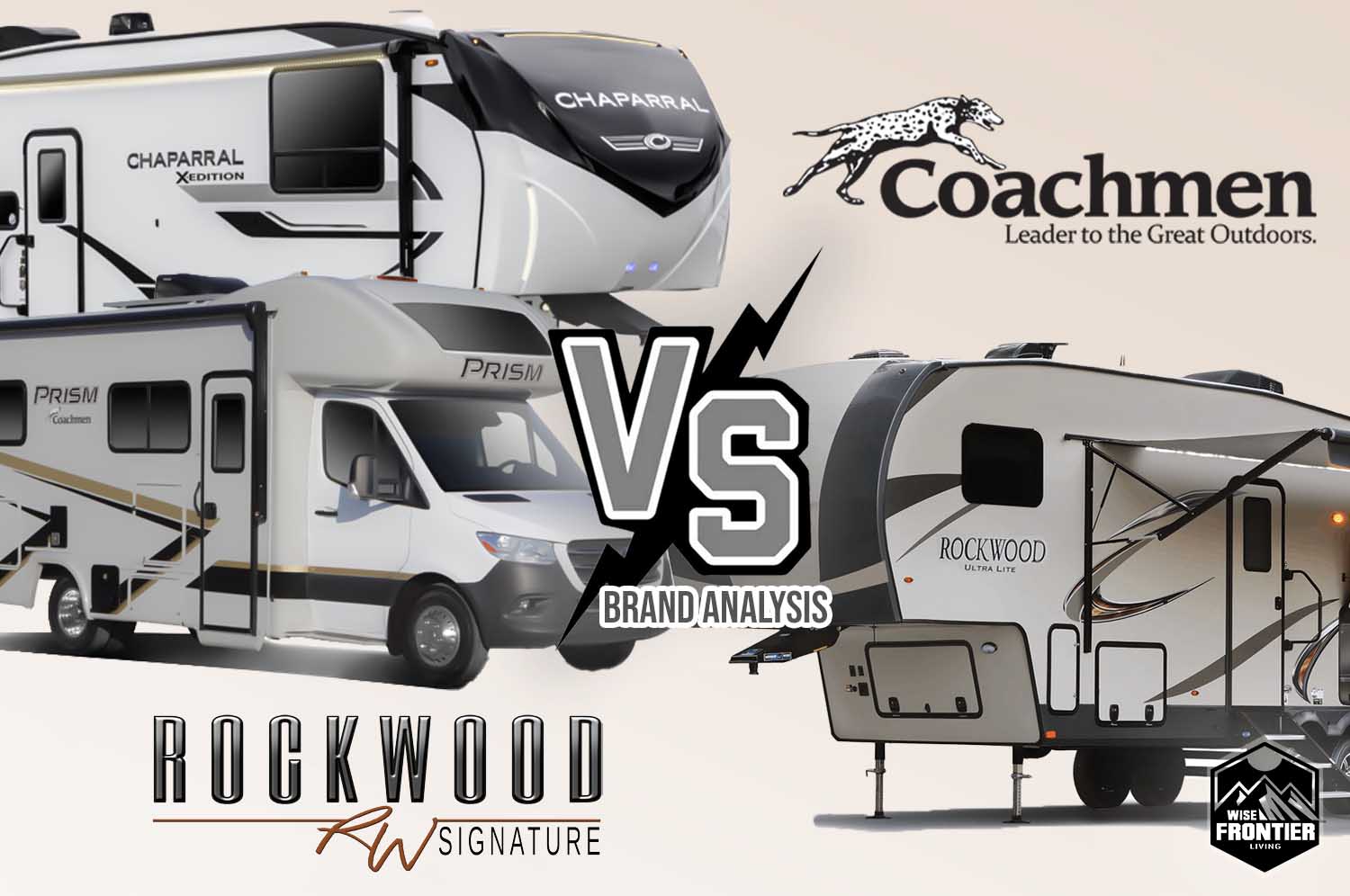 Coachmen Vs Rockwood The Ultimate Rv Face Off Wise Frontier Living 7571